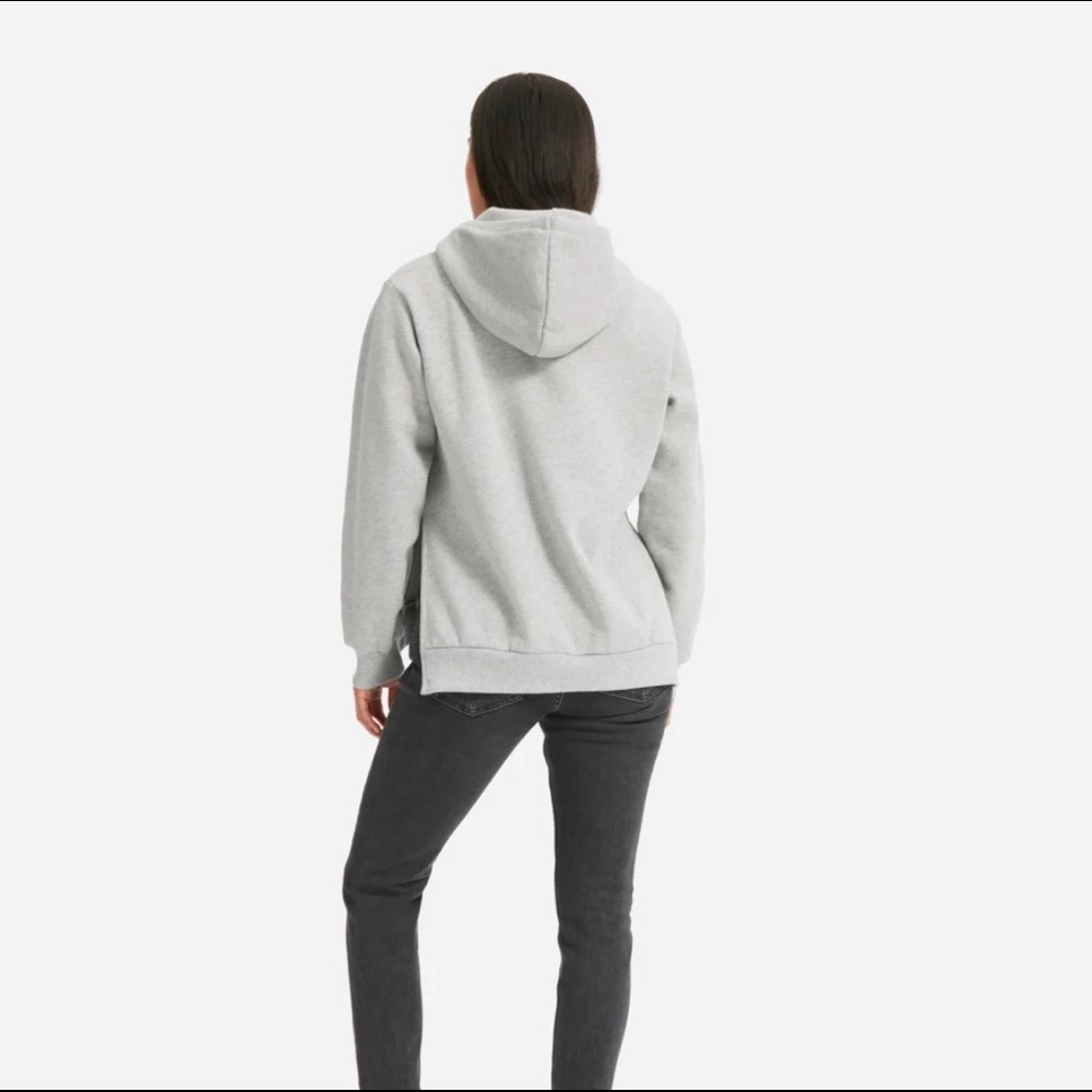 Everlane Gray Hoodie Sweatshirt - Picture 2 of 9